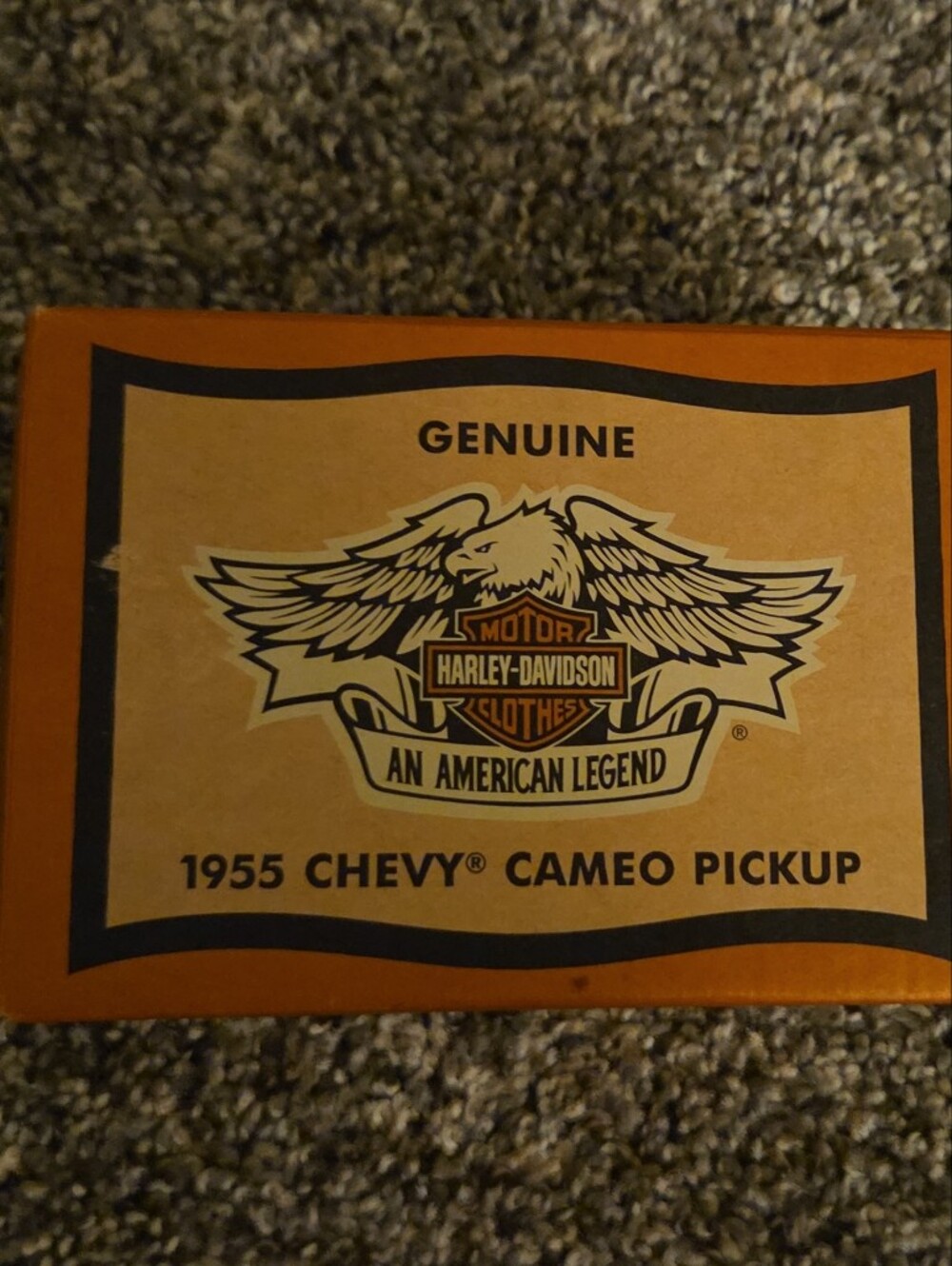 Harley-Davidson 1955 Chevrolet Chevy Cameo Pickup 1:38 Diecast Red/Black